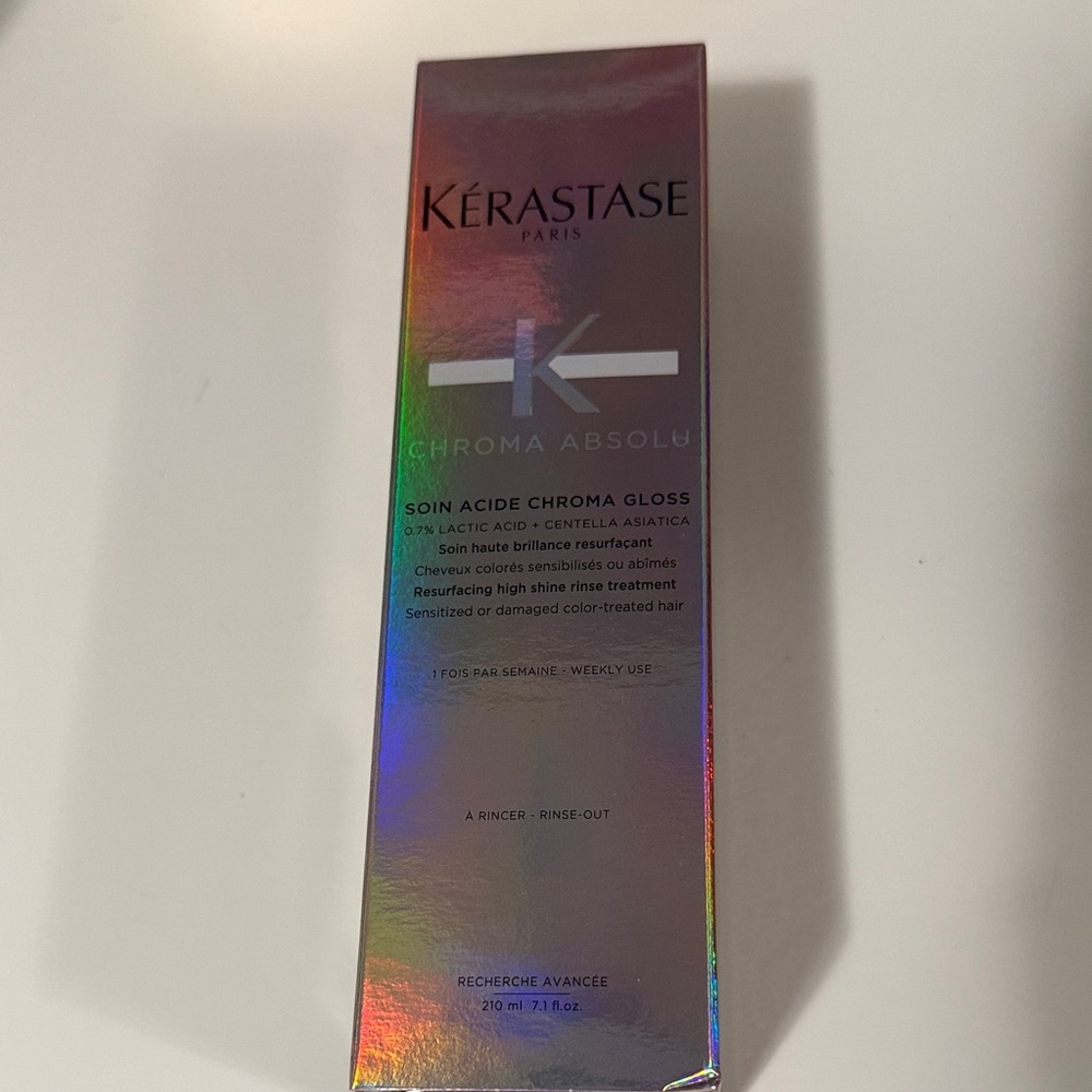 Brand New KERASTASE CHROMA ABSOLU SOIN ACIDE CHROMA GLOSS